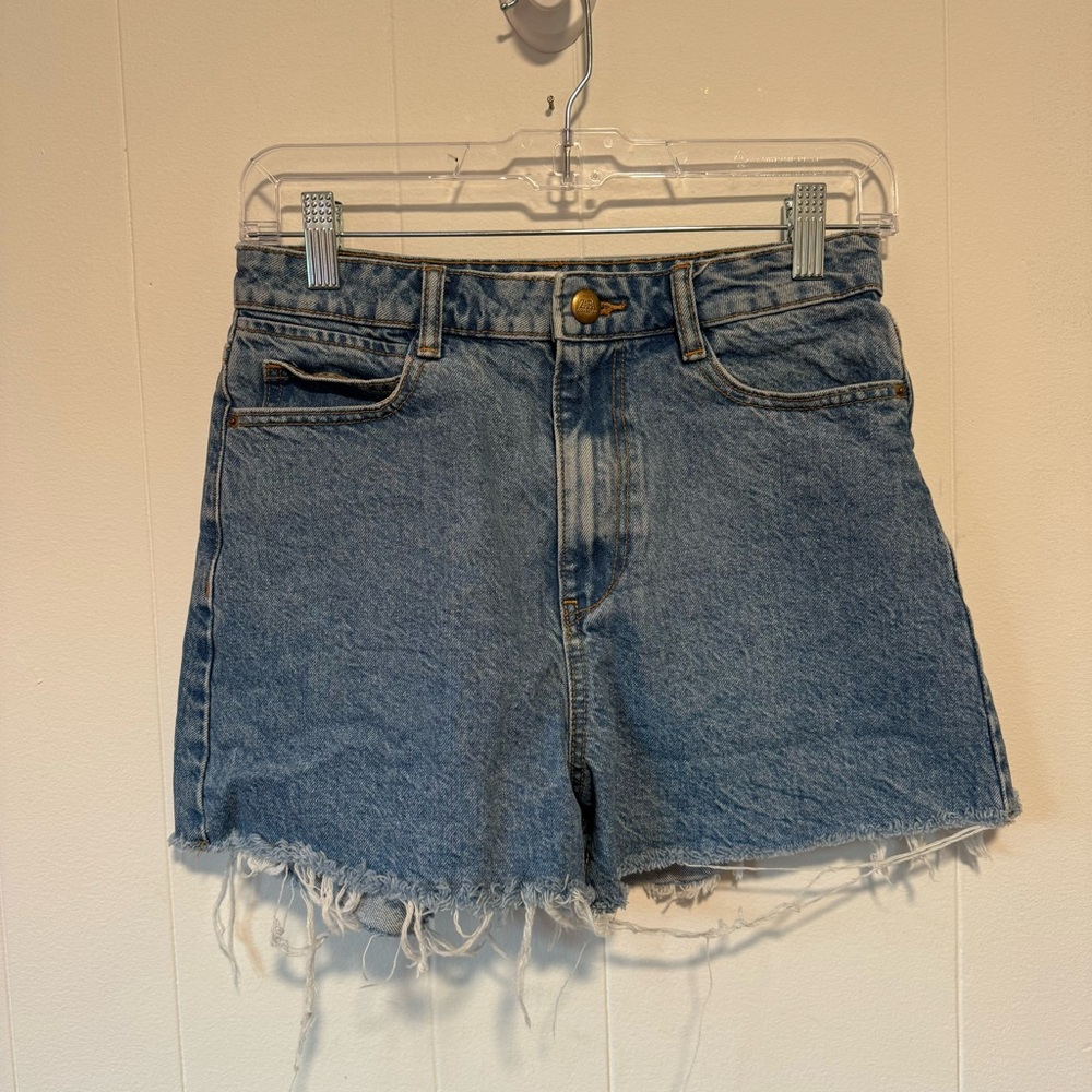 ZARA Denim Distressed Cutoff Shorts